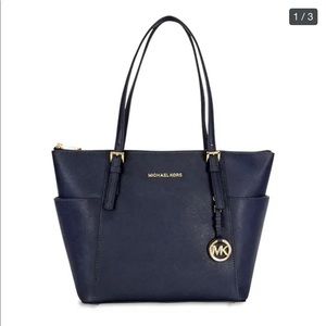 Michael Kors Navy Medium Tote